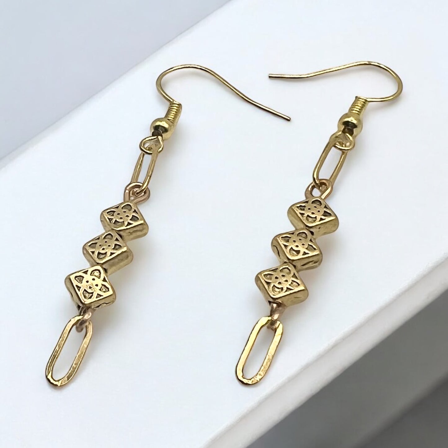 Gold Gillian- Earrings