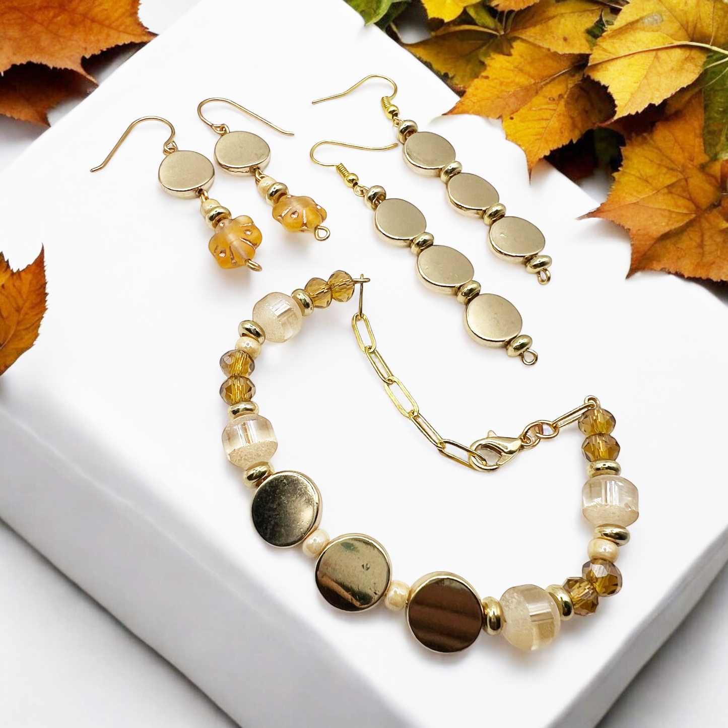 Fall Harvest- Cider Earring Style 2