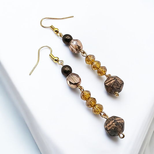 Amber Fall- Earring Style 1