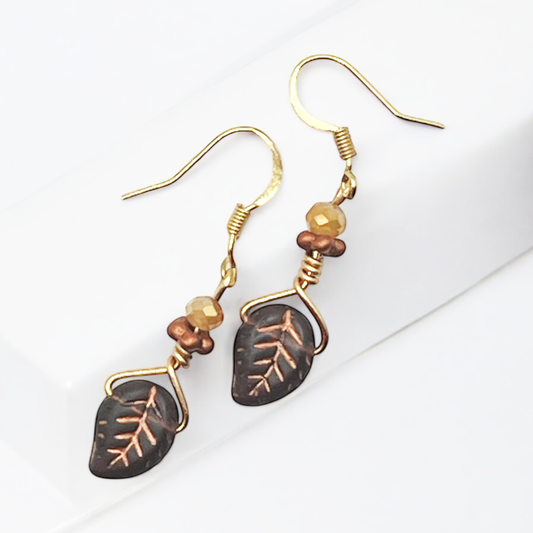 Amber Fall- Earring Style 2